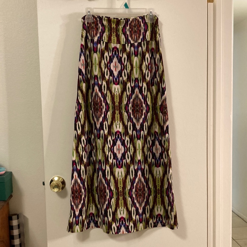 Faded Glory Colorful maxi skirt